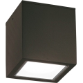 Ideal Lux - Venkovní bodové svítidlo TECHO 1xGU10/20W/230V 15x15 cm IP54 černá